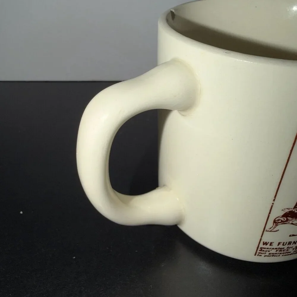 Sears Roebuck Co Catalog 1906‎ USA Beige Coffee Mug Cup Vintage